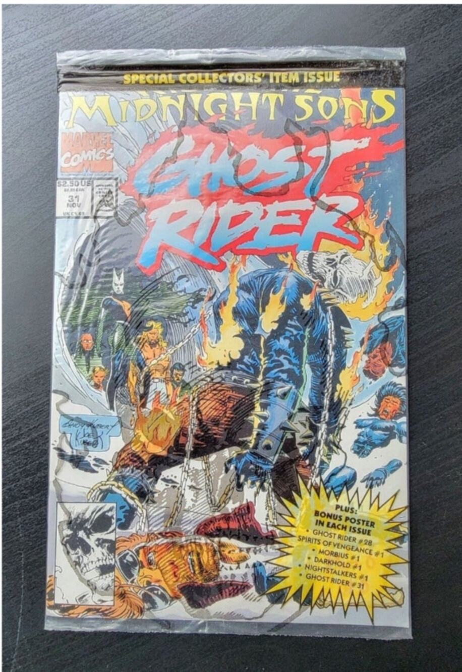 Ghost Rider #31 - Sealed Polybagged - Midnight Sons - Marvel Comics